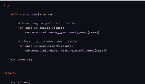 Populate file of python