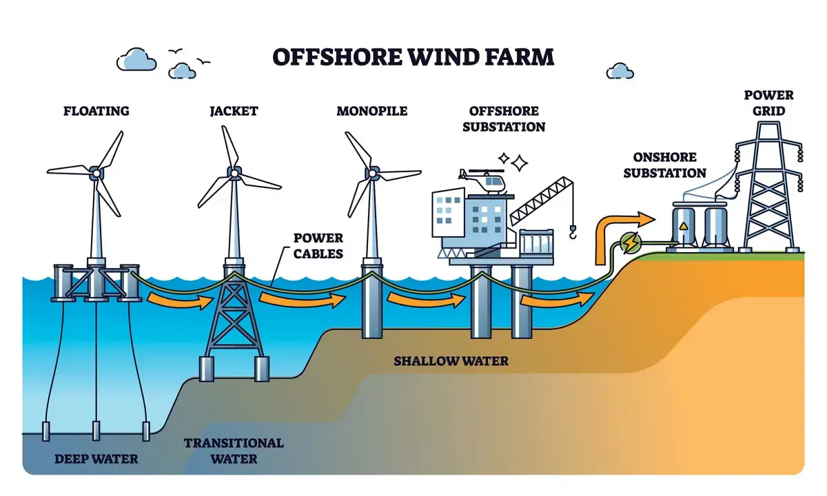 Figure 4: Offshore Wind Farm