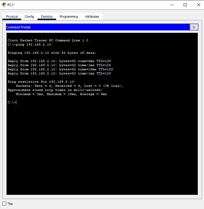 Testing Network Connectivity Testing Network Connectivity