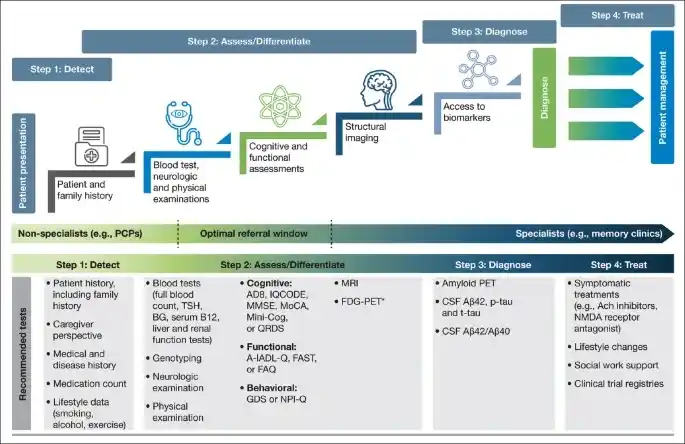 key stages within the diagnostic process