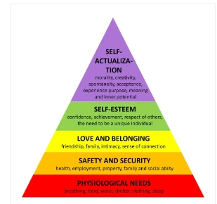 Maslow hierarchy needs theory