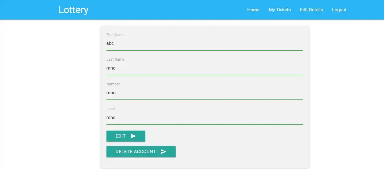 User account