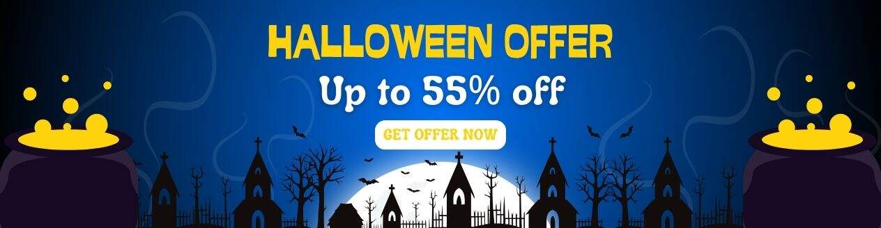 Get 60% Off on This Halloween - Limited Time Academic Offer