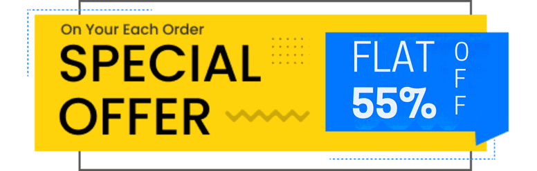 Spacial Sale - 55% Off on Quality Assignment Help