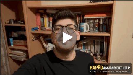 Video testimonial of a student speaking to camera in a study space, with a computer visible in the background. The testimonial promotes real student results, highlighting an exam score of 98/100.