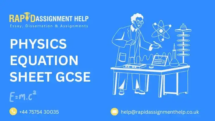 GCSE Physics Equation Sheet 2026 - Formulas & Exam Tips