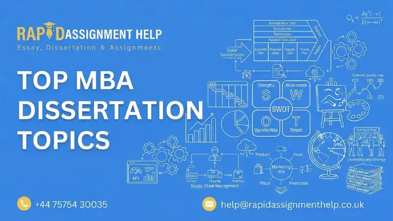 100+ MBA Dissertation Topics for 2026 |  High-Scoring Ideas