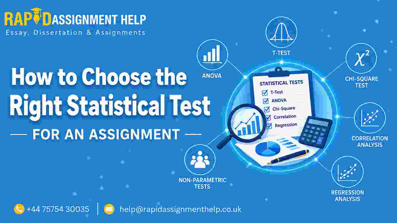 How to Choose the Right Statistical Test for an Assignment